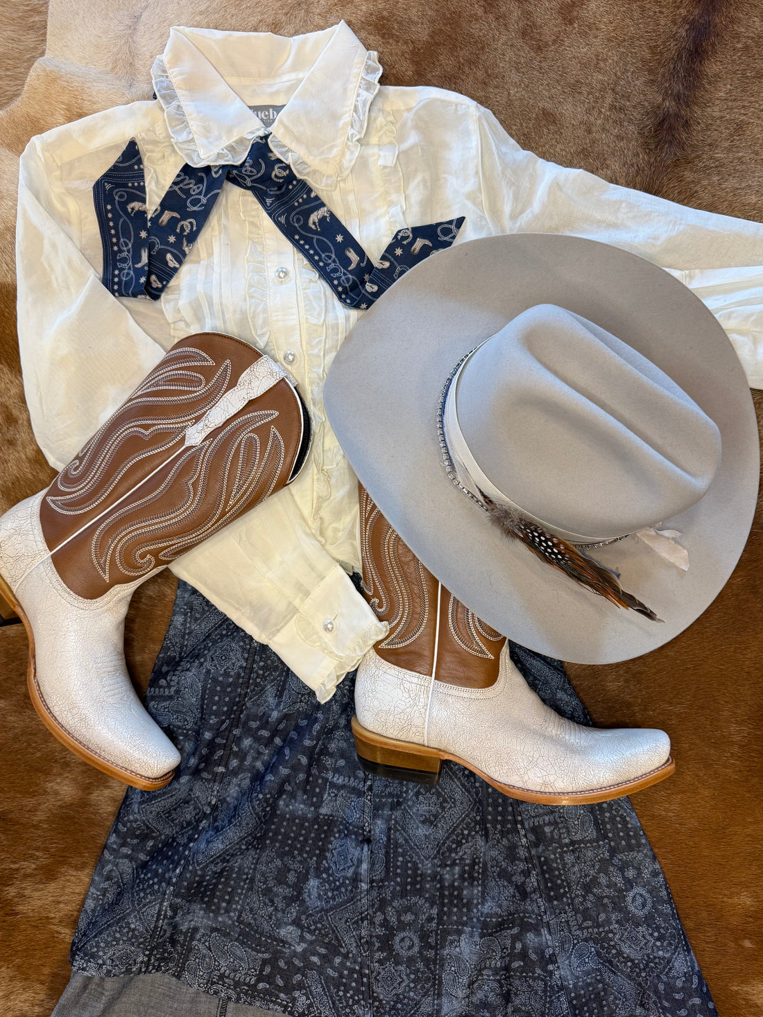 Rodeo wild rag western Twilly