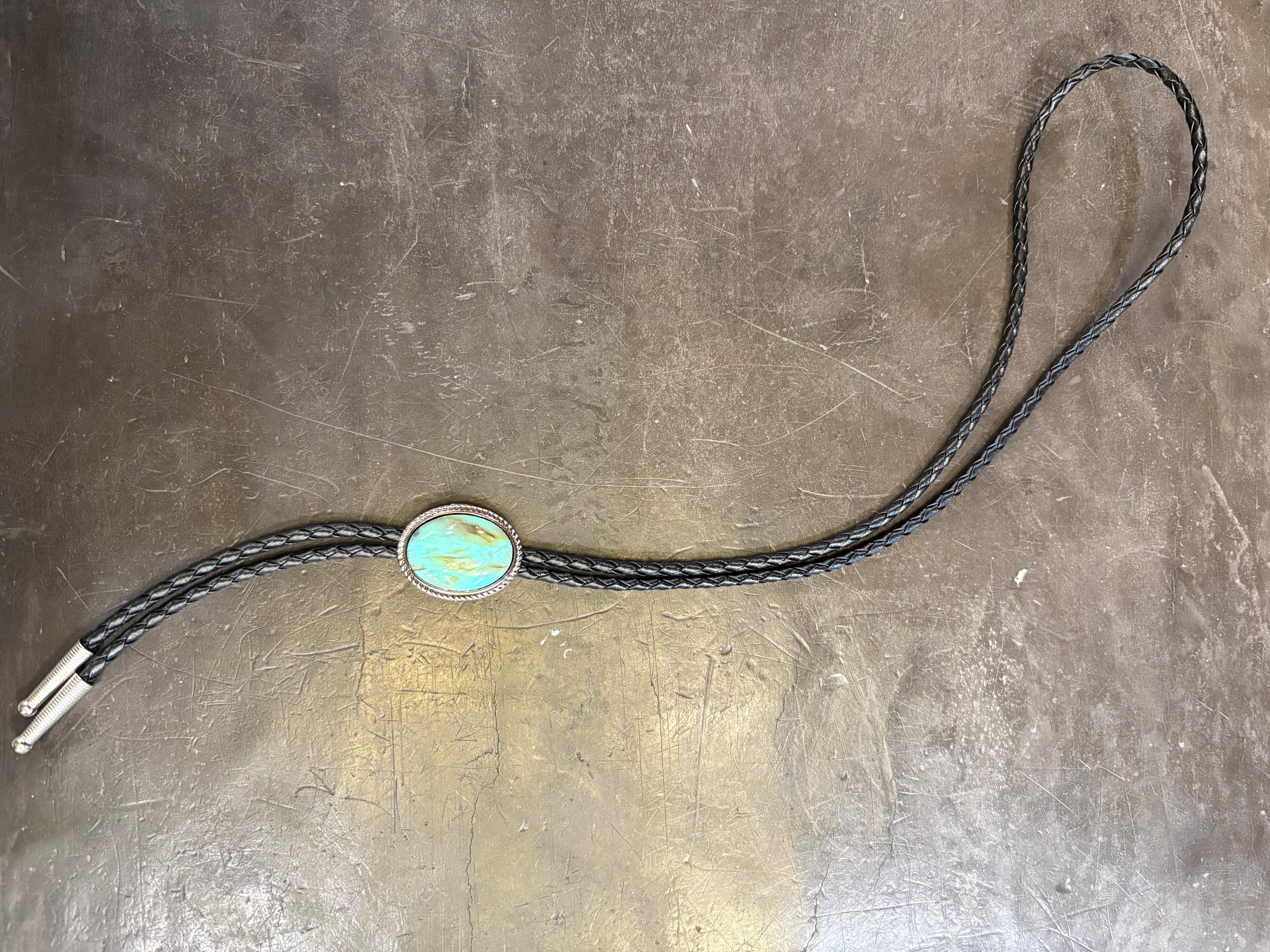 Oval Gemstone Bolo