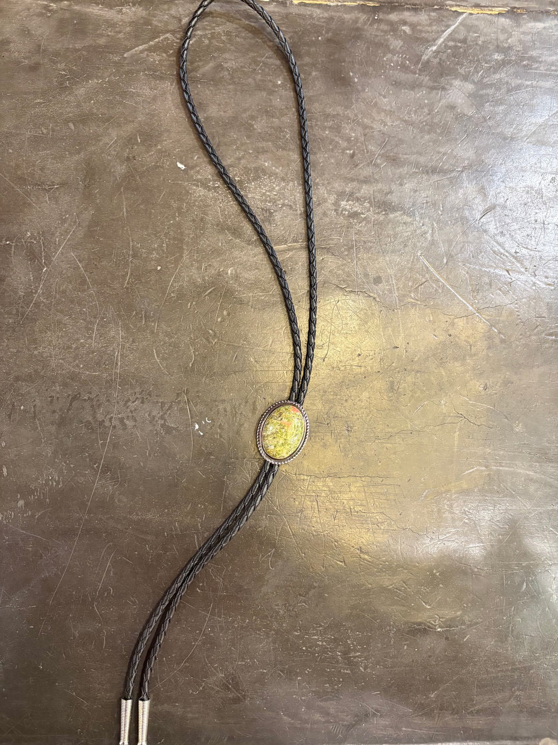 Oval Gemstone Bolo