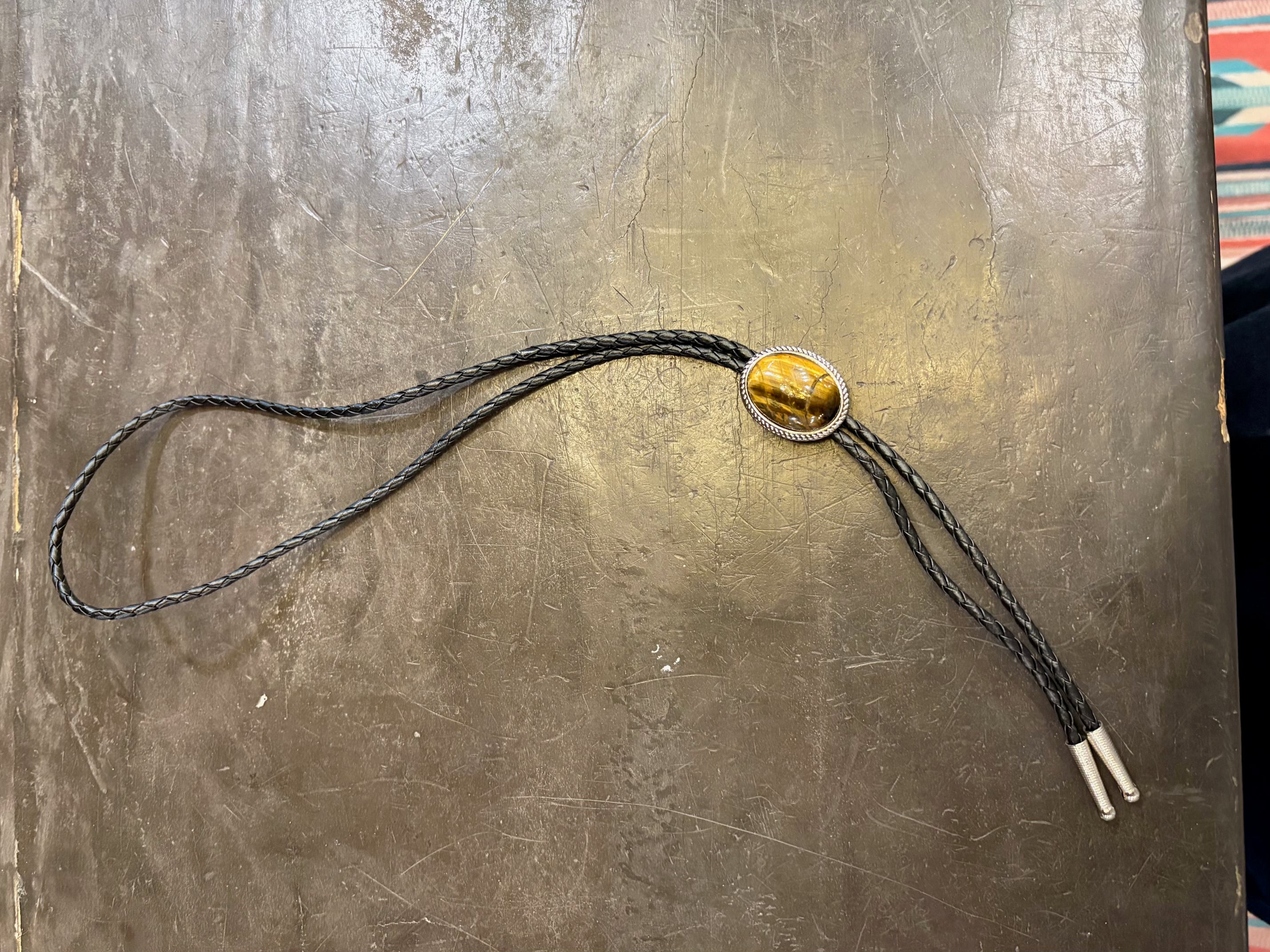 Oval Gemstone Bolo