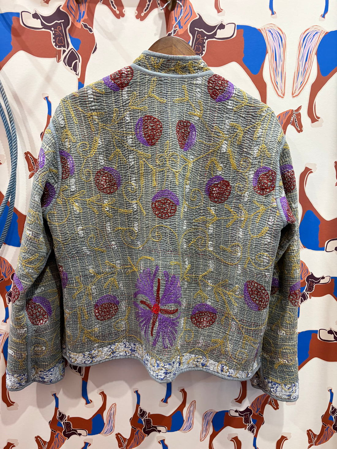 SaPeyKa Long Sleeve Stitch Blazer