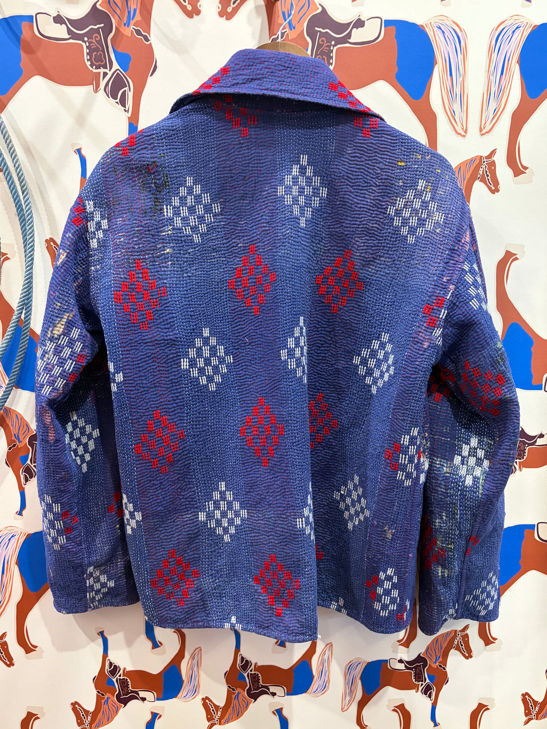 SaPeyKa Long Sleeve Stitch Blazer