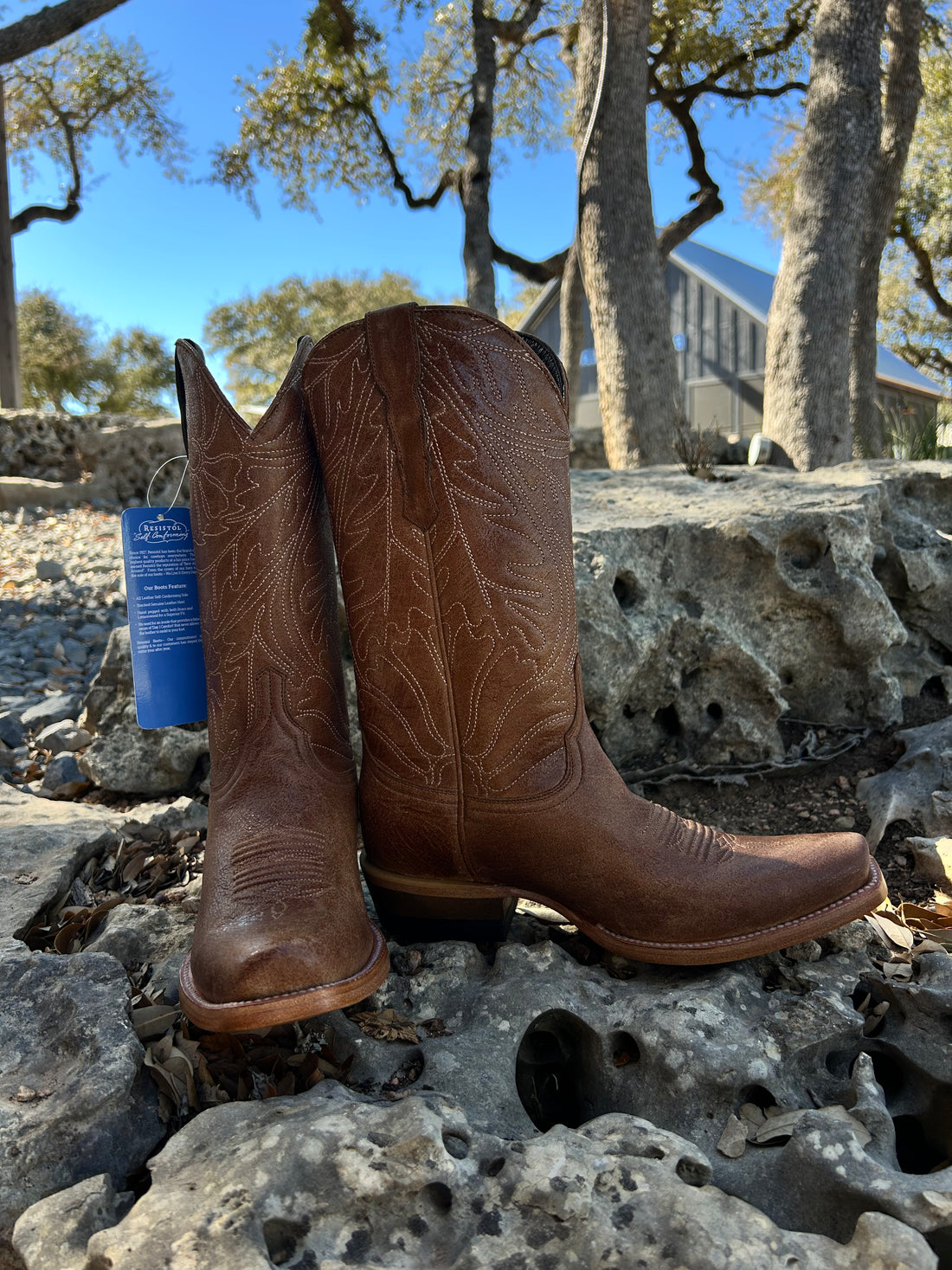 Resistol Boots Texas Tan CW