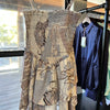 Smocked Tube Mini Dress - Sand