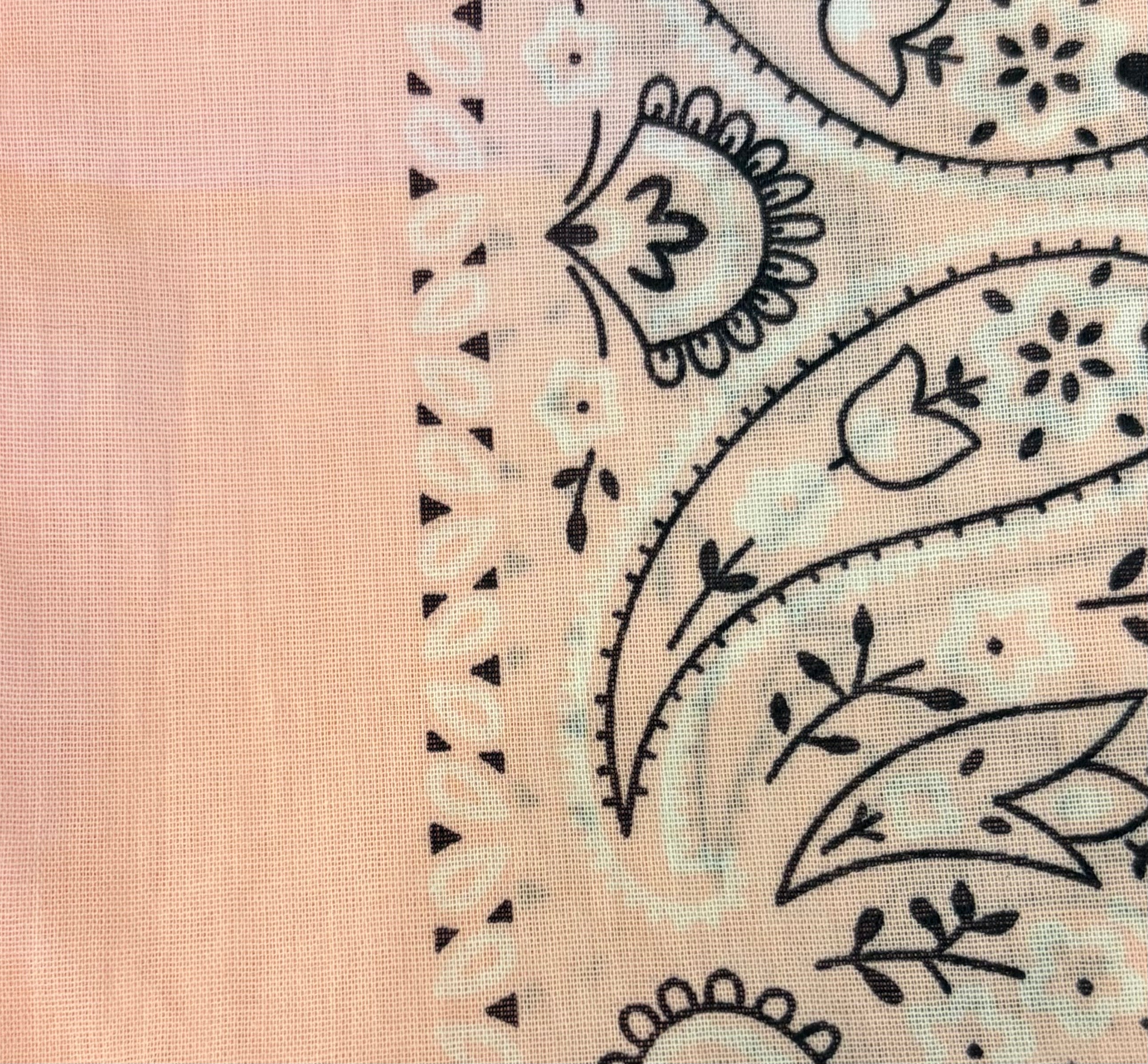 Pink Hand Dyed Bandanas 