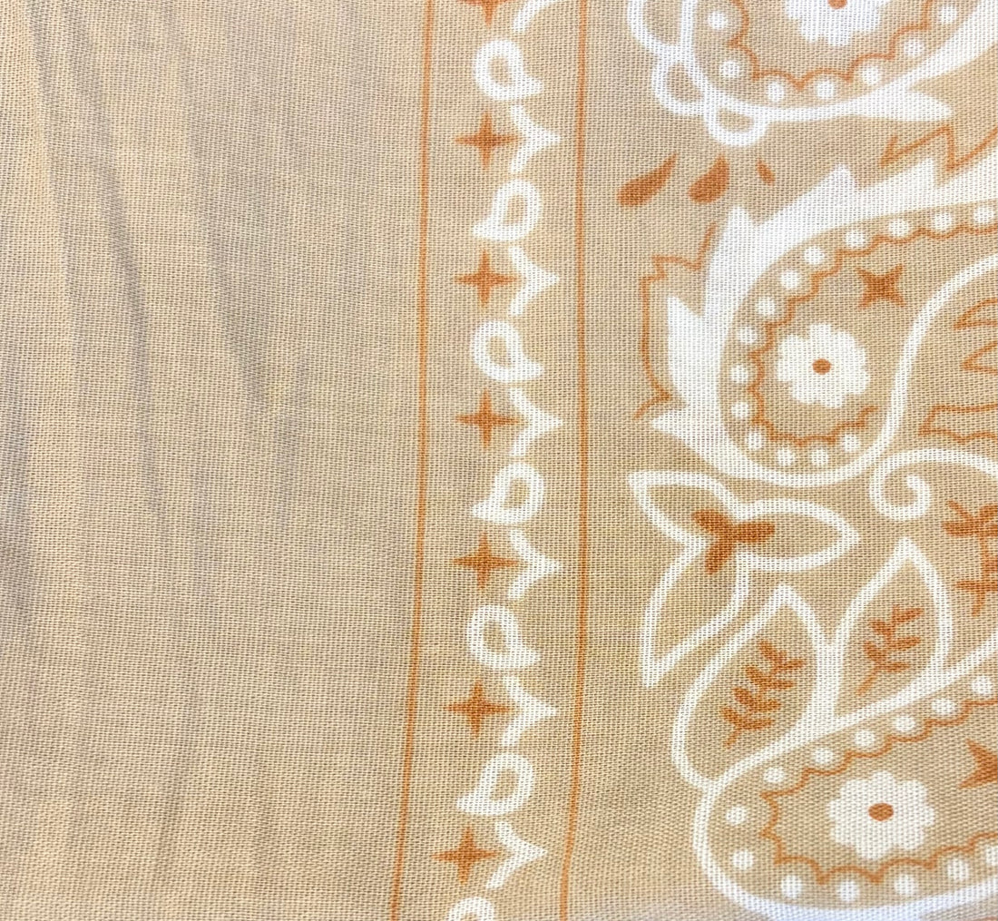 White & Black Hand Dyed Bandanas