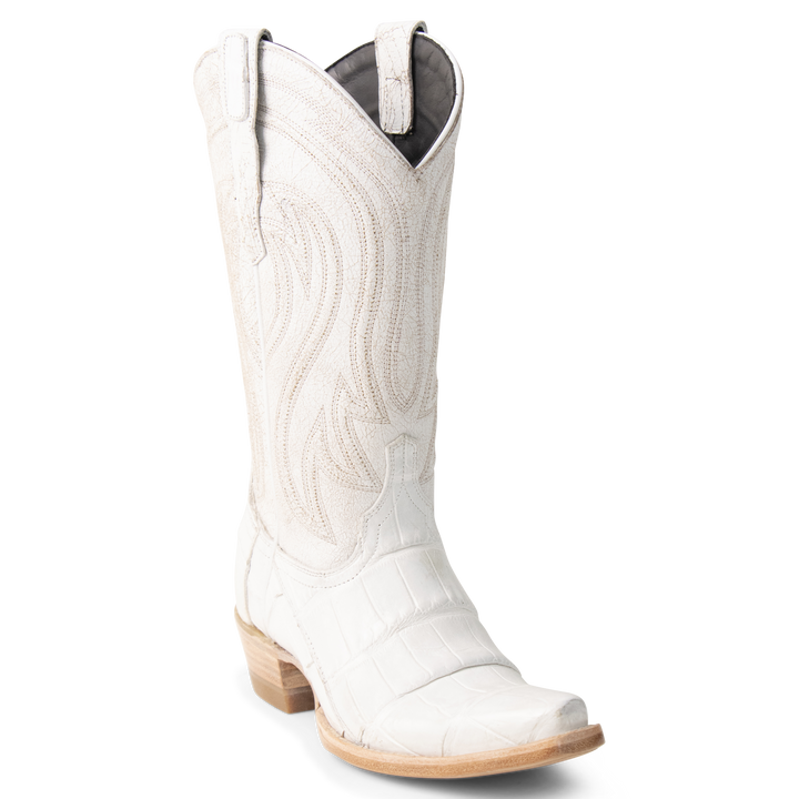 Alligator Bone - Pointed Toe