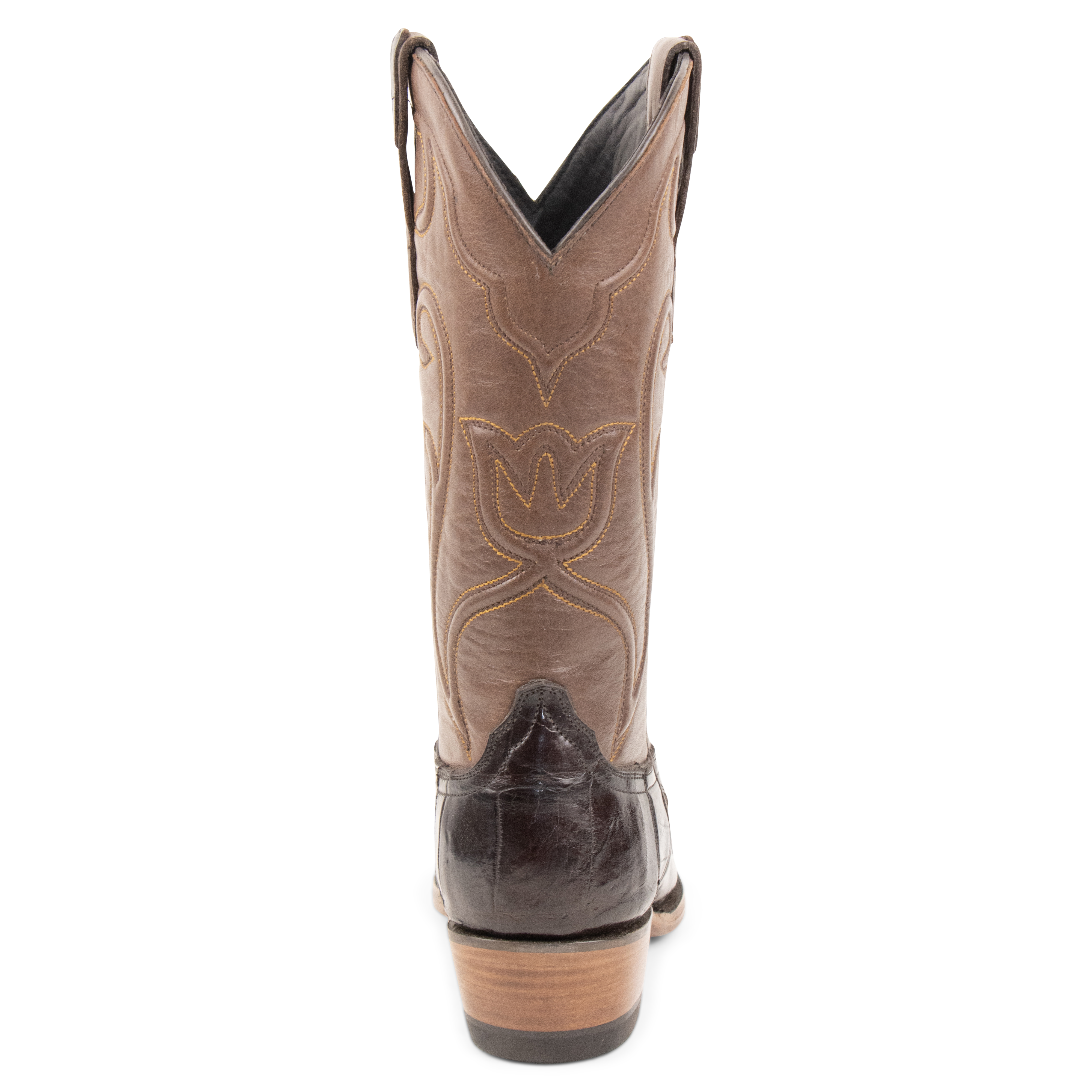 Alligator Brown - Pointed Toe
