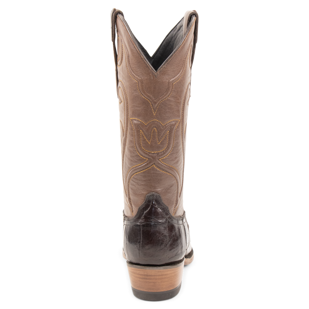 Alligator Brown - Pointed Toe