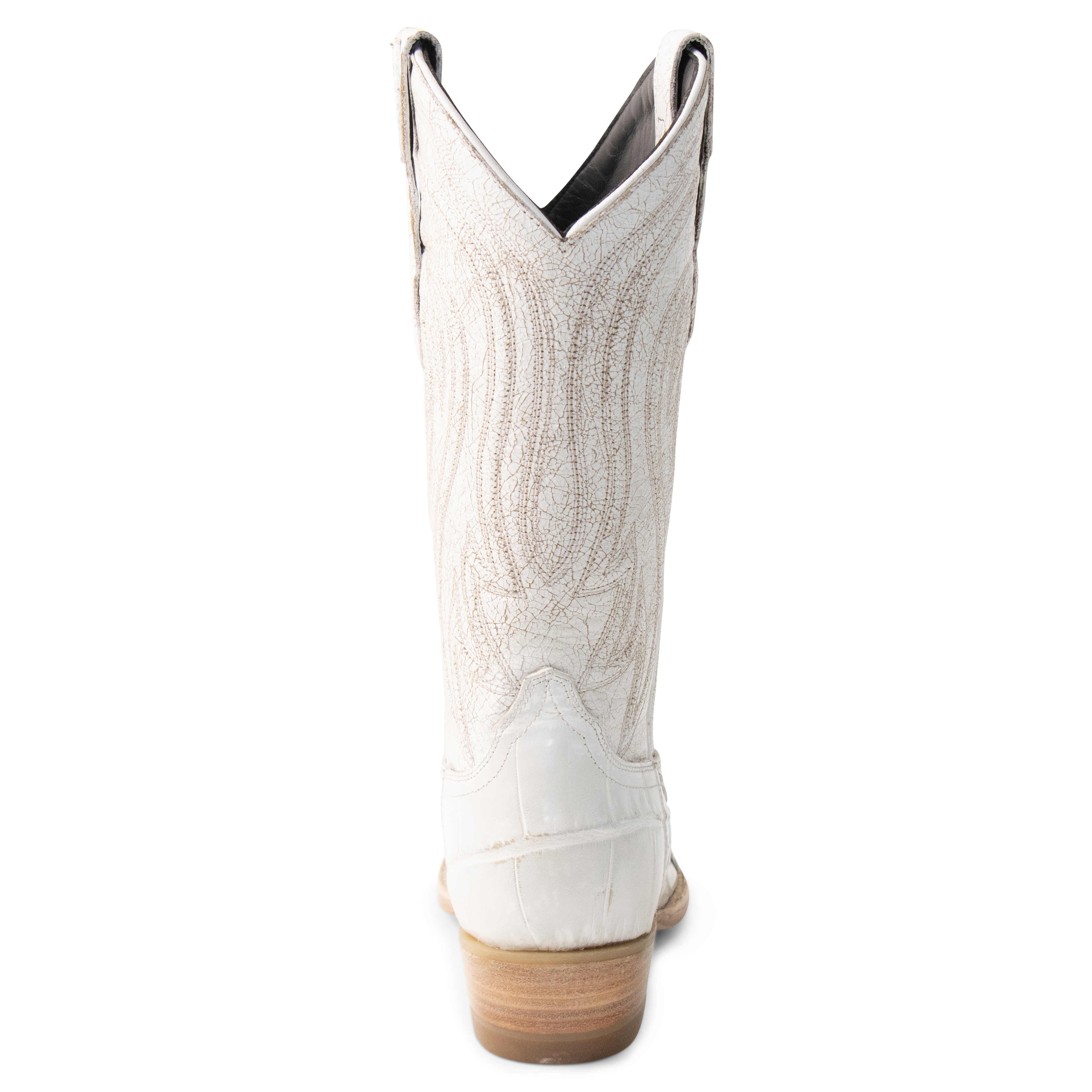 Alligator Bone - Pointed Toe