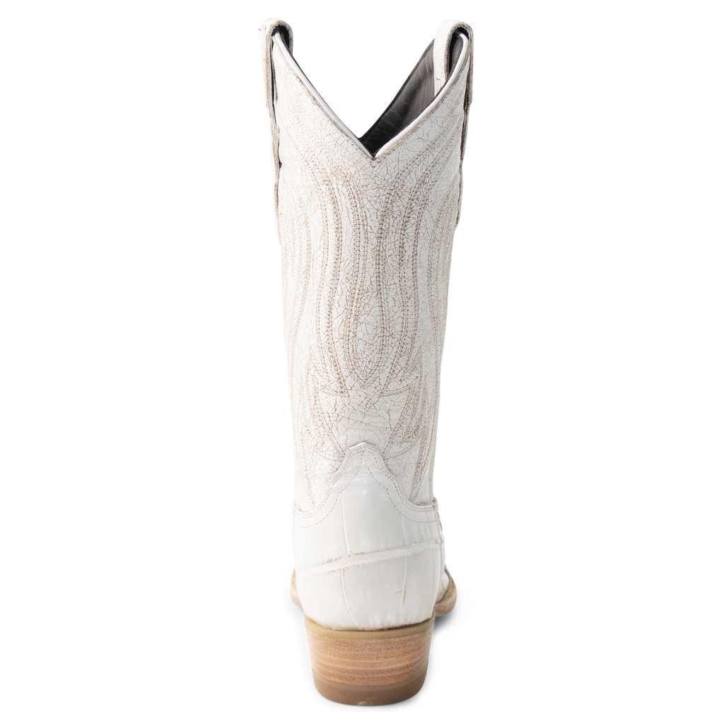 Alligator Bone - Pointed Toe