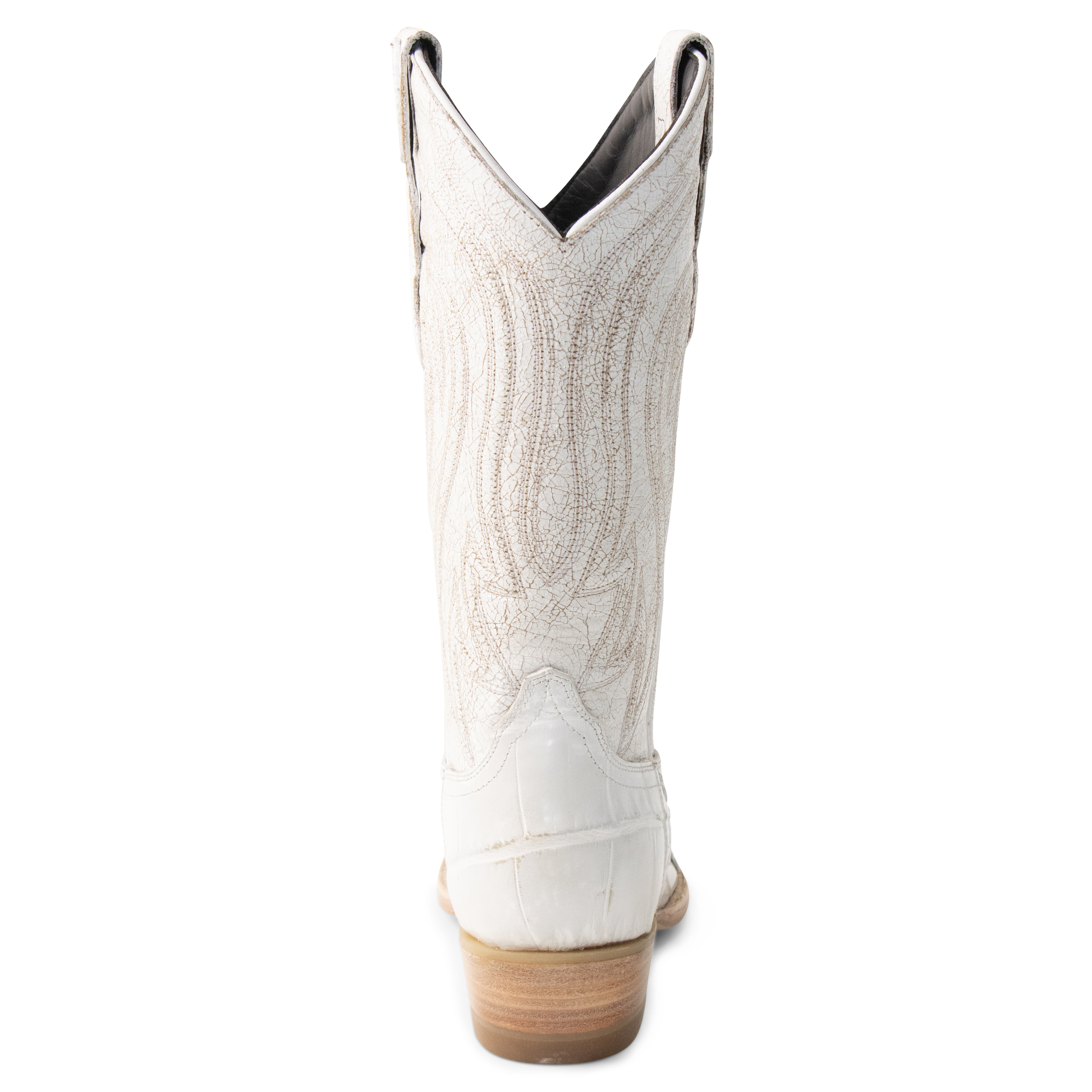 Alligator Bone - Pointed Toe