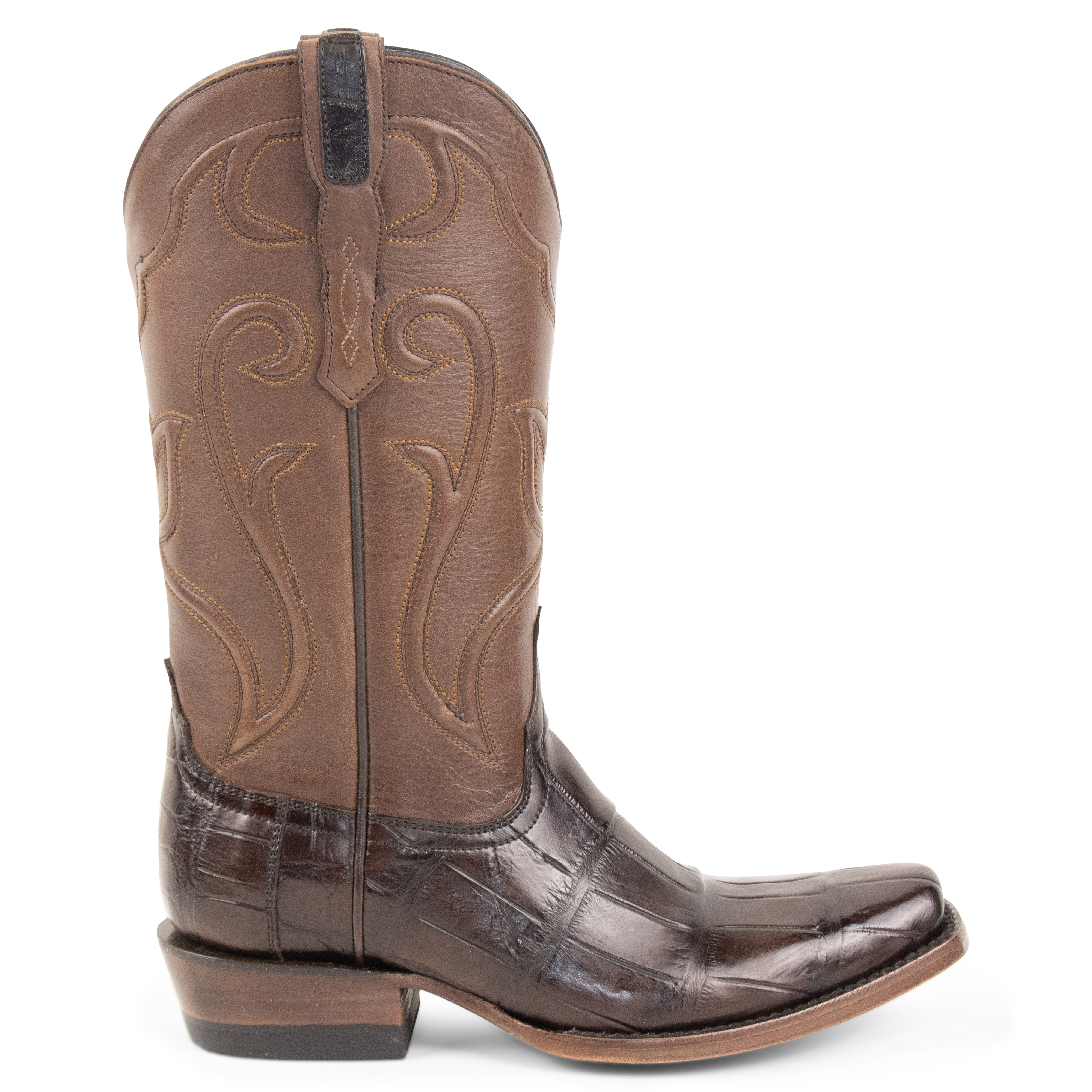 Alligator Brown - Cutter Toe