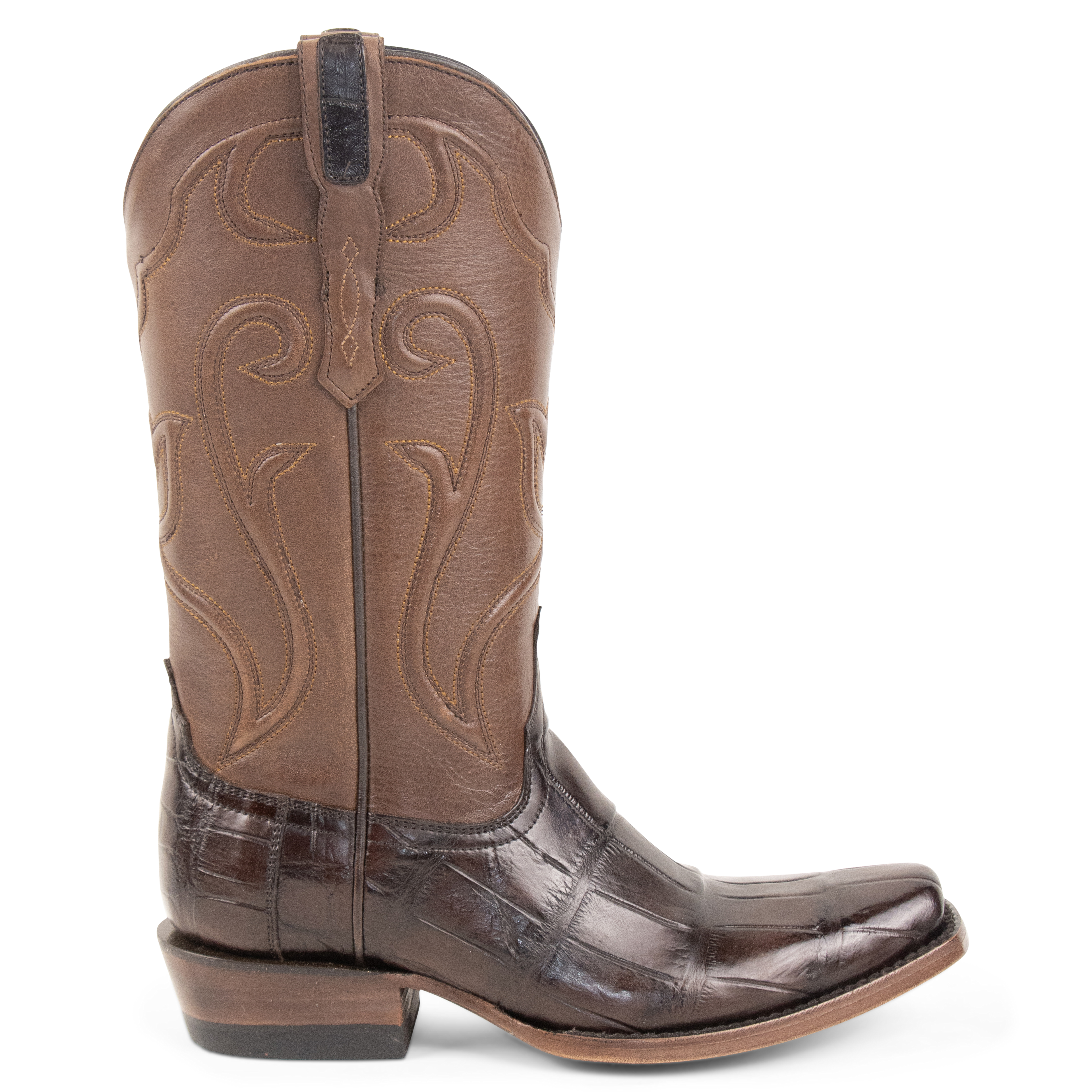 Alligator Brown - Cutter Toe
