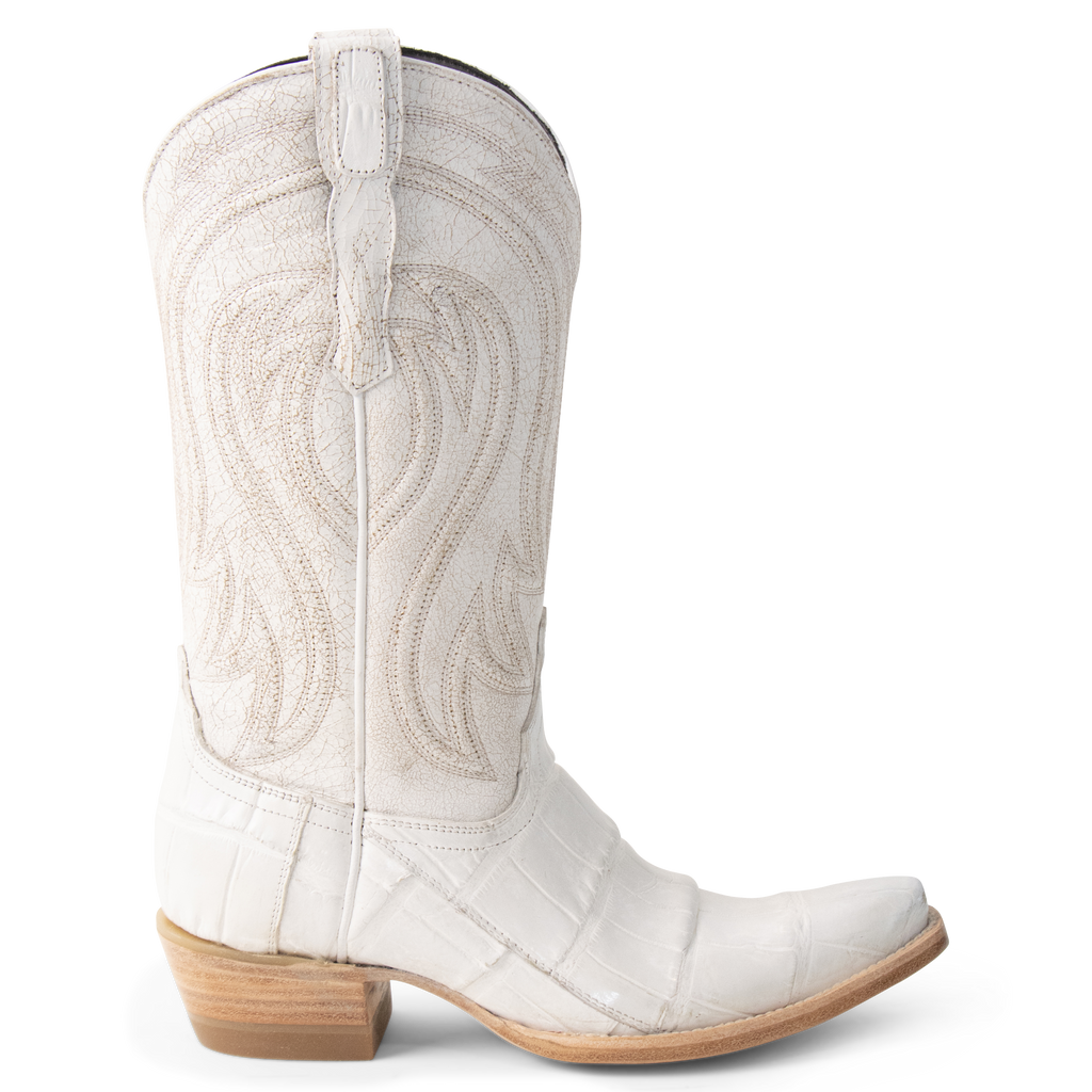 Alligator Bone - Pointed Toe