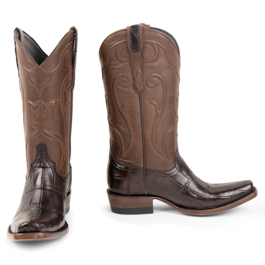 Alligator Brown - Cutter Toe