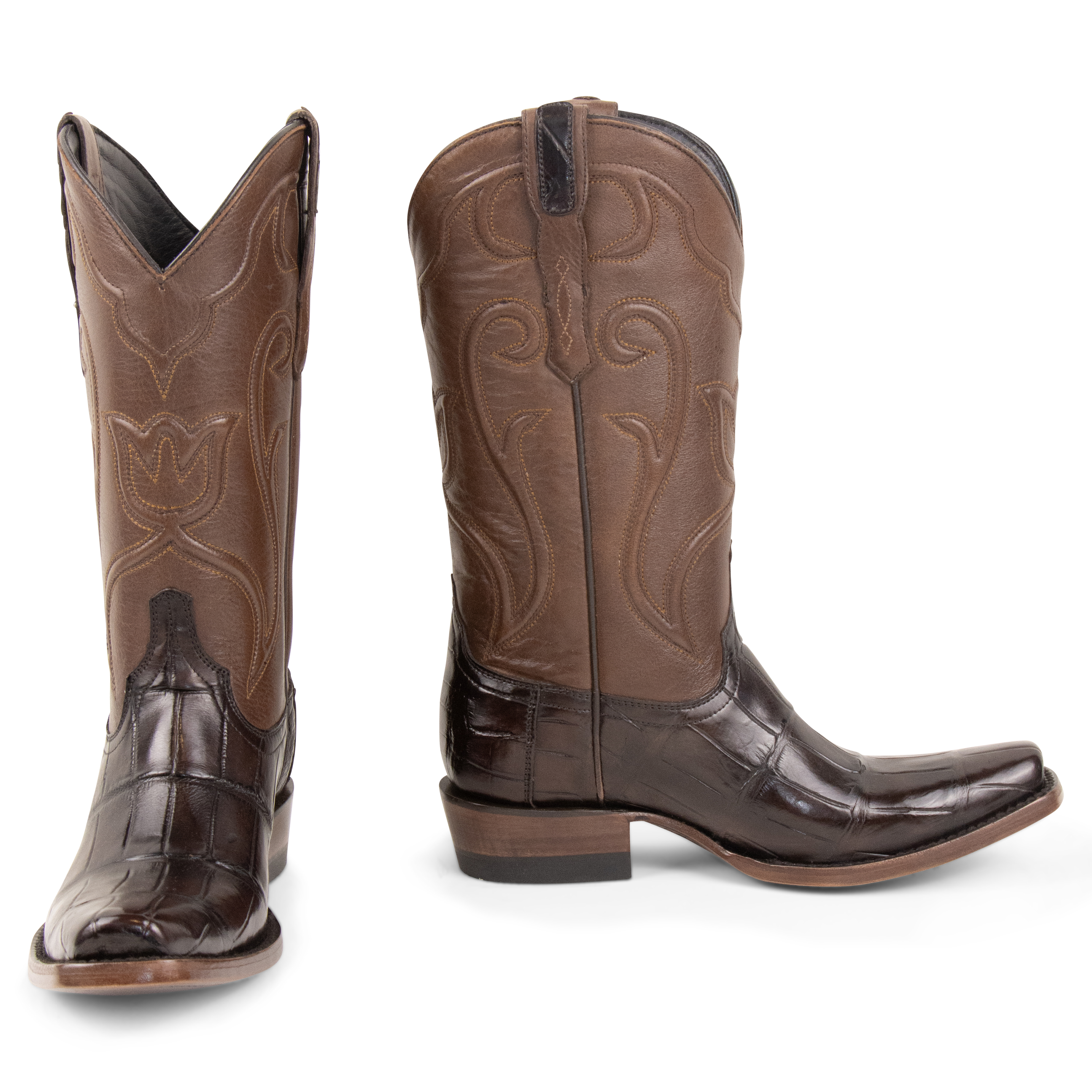Alligator Brown - Cutter Toe