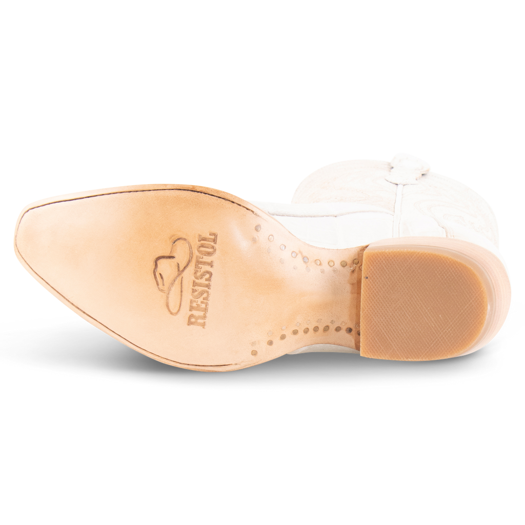 Alligator Bone - Pointed Toe