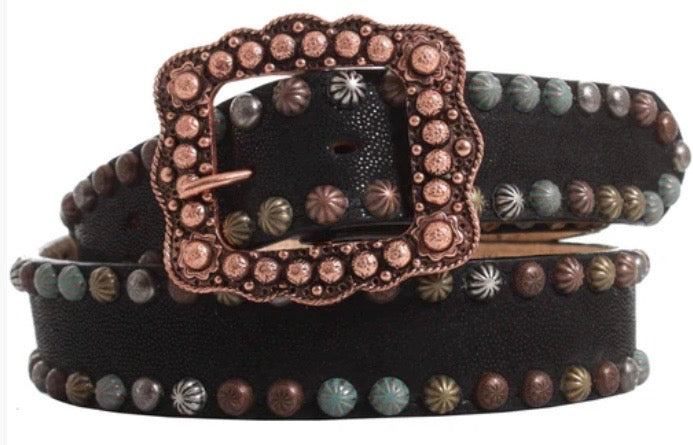 B840 - Moondust Black Leather