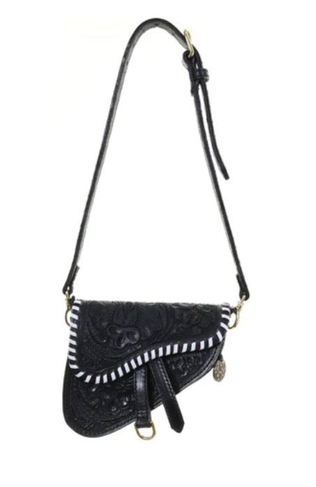 Double J Saddlery - Texas Poppy Saddle Purse