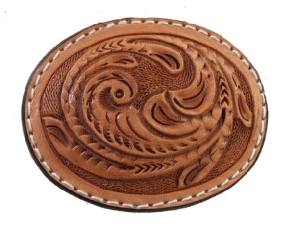 MLB19A - Texas Whirlwind Oval Buckle