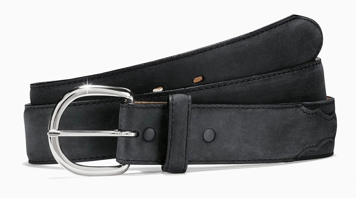 Black Classic Western Belt – La Ceiba Ranch