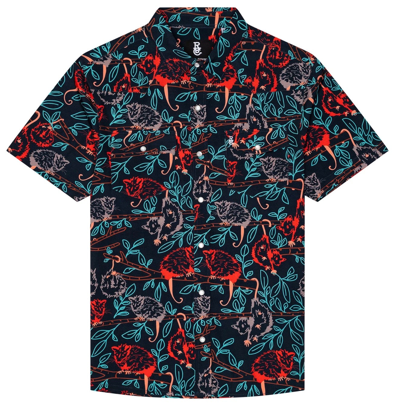 Raised by Coyotes Possum Kingdon Pearl Snap