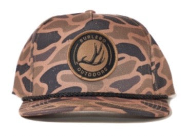 Burlebo Antler Patch Camo Cap