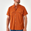 Burlebo Performance Western Shirt - Orange