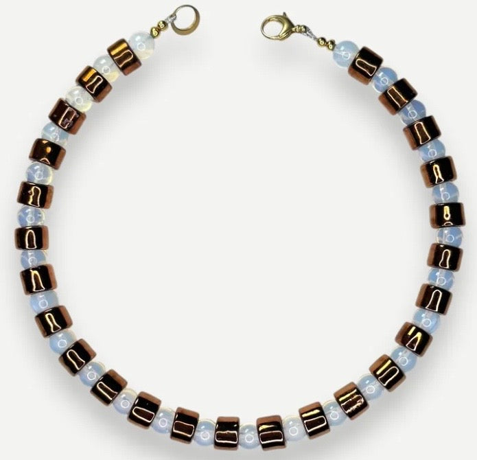 PENNY & OPALITE SUNDRY. BEAD ONE.