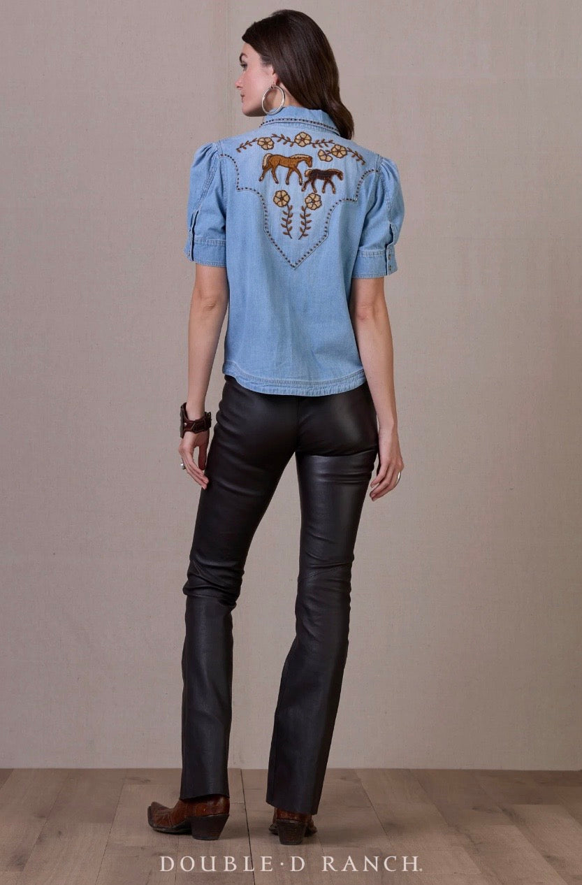 Double D Little Blues Pony Top