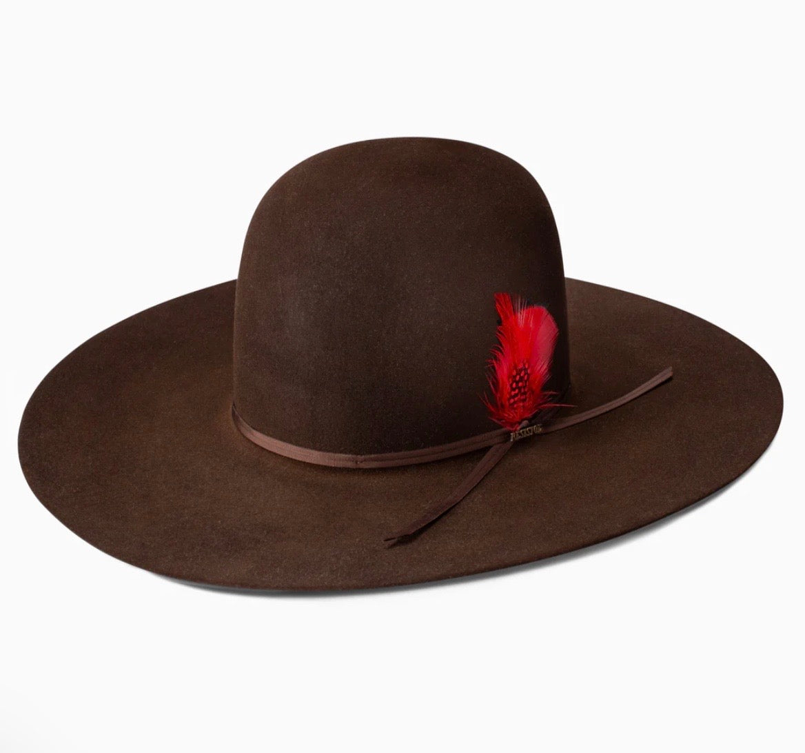 Resistol Chute 5 Chocolate Open Crown