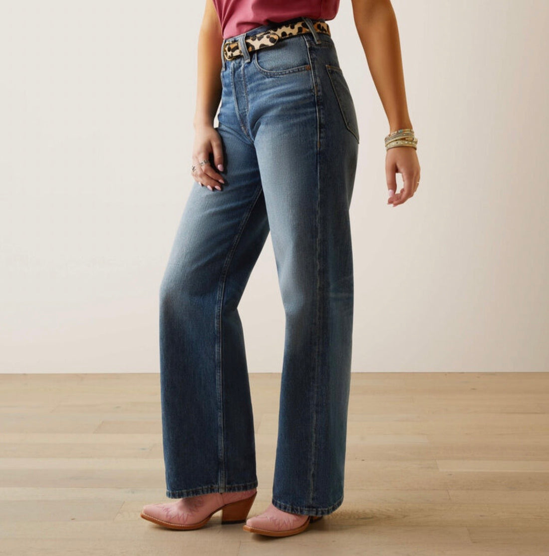 Ariat Ultra High Rise Moana Tomboy Wide Jean