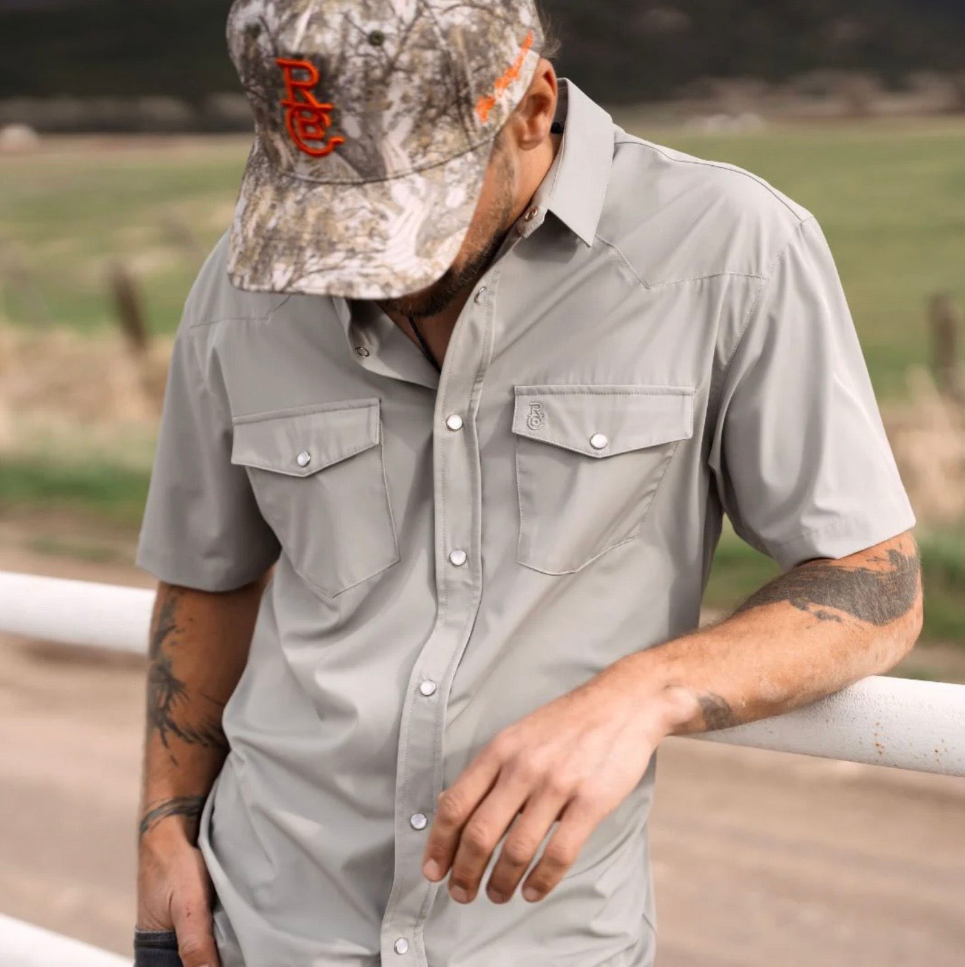 Raised by Coyotes Go Everywhere Pearl Snap