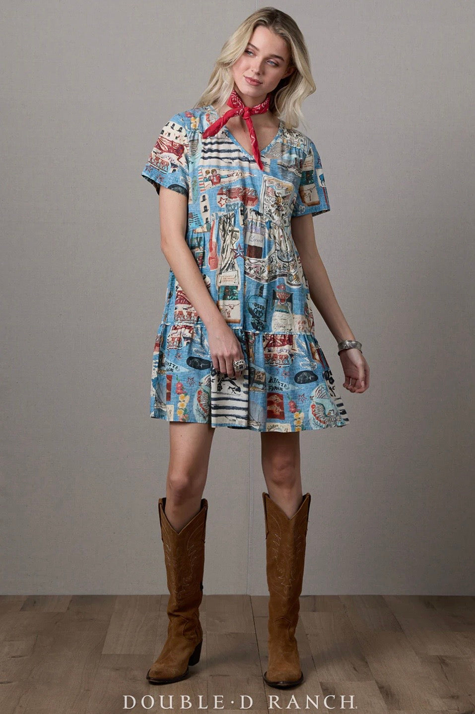 Double D Ranch Sea to Shining Sea Short Dress