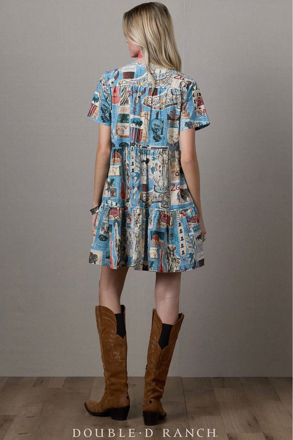 Double D Ranch Sea to Shining Sea Short Dress