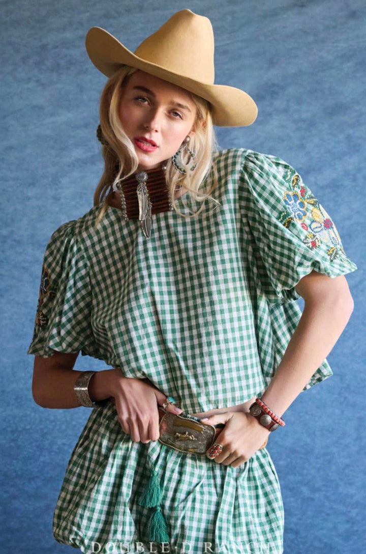 Double D Ranch Tea Party Top