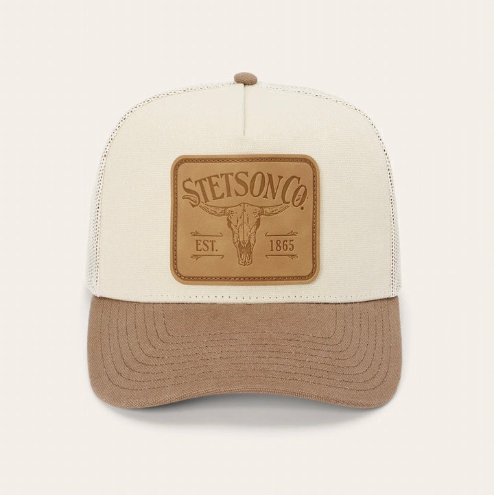 Stetson Longhorn Patch Trucker Hat