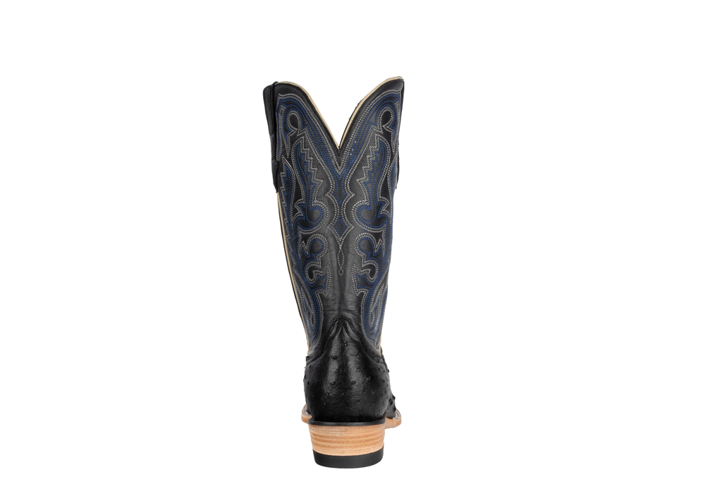 Full Quill Ostrich Black - Cutter Toe