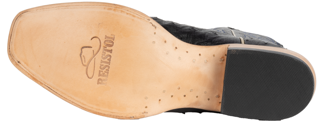Full Quill Ostrich Black - Cutter Toe