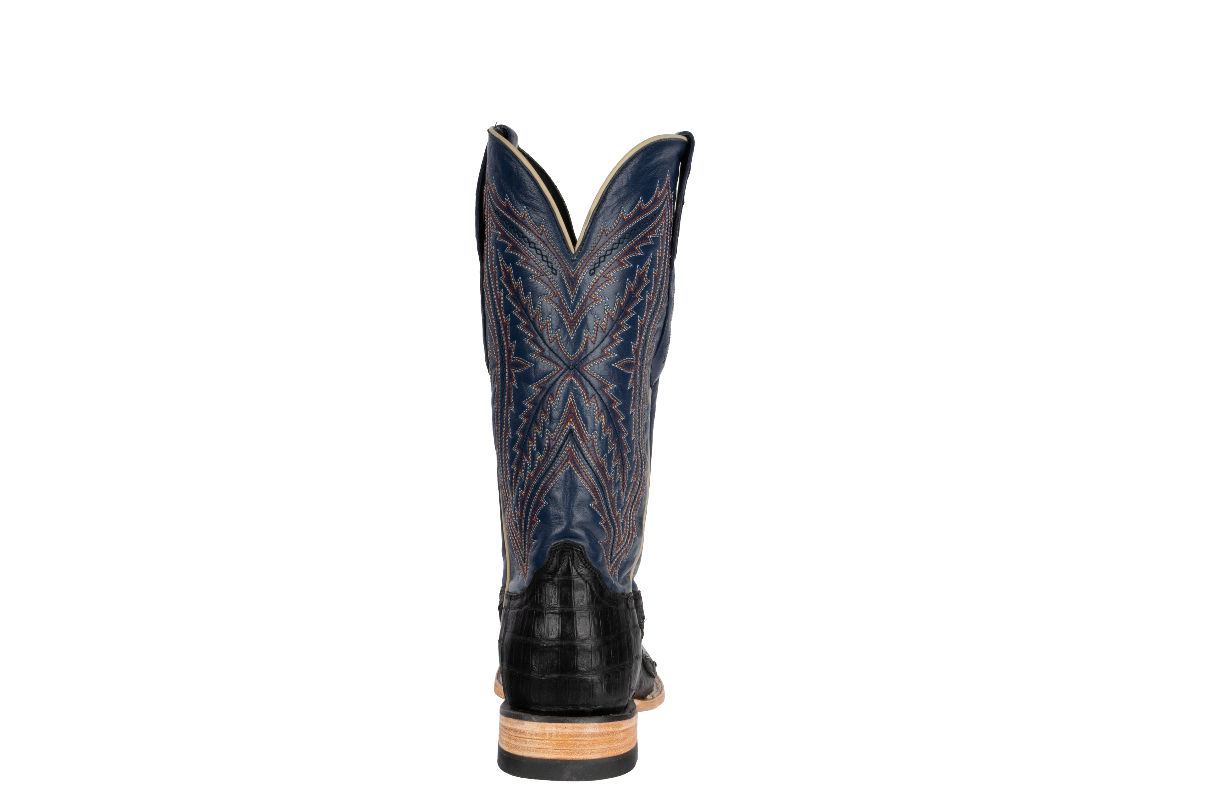Caiman Black - Square Toe