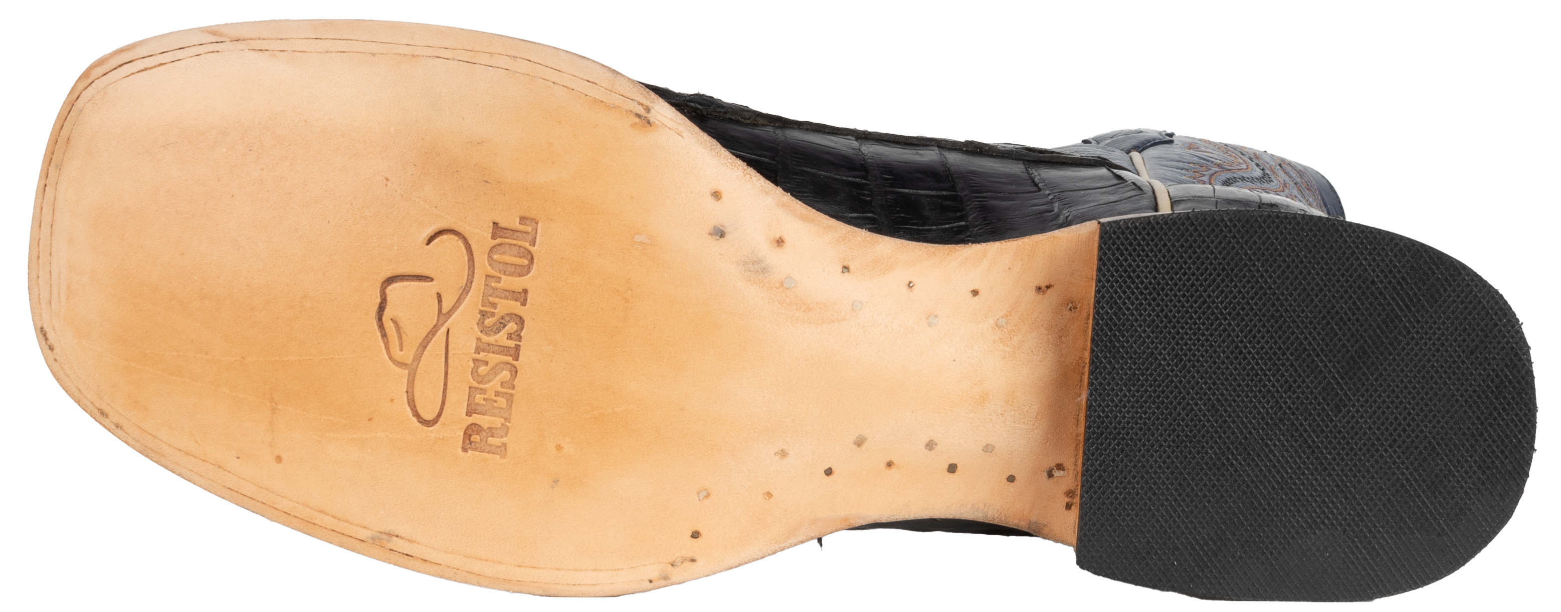 Caiman Black - Square Toe