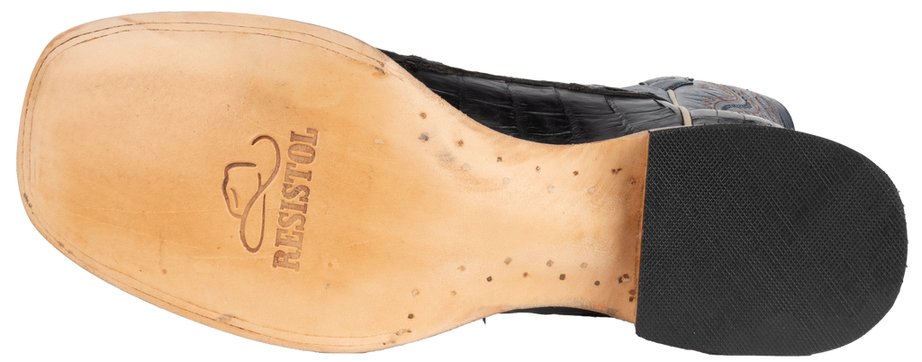 Caiman Black - Square Toe