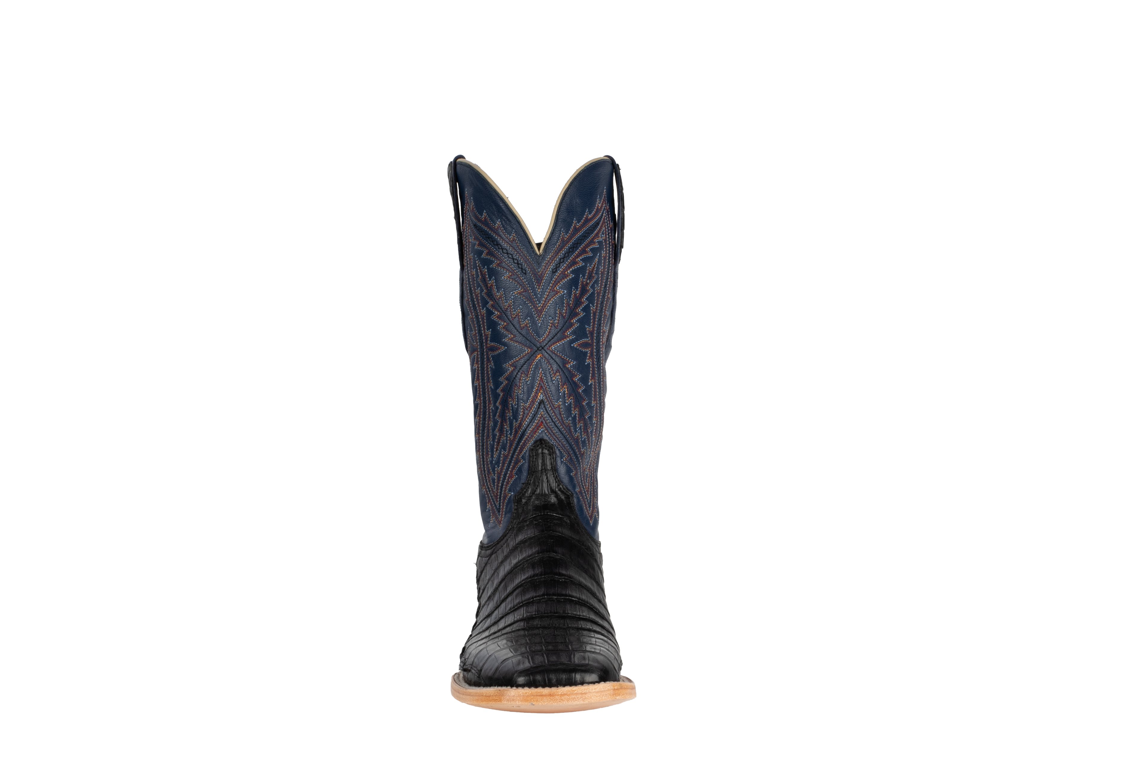 Caiman Black - Square Toe
