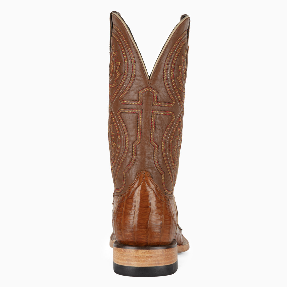 Caiman Tan - Square Toe
