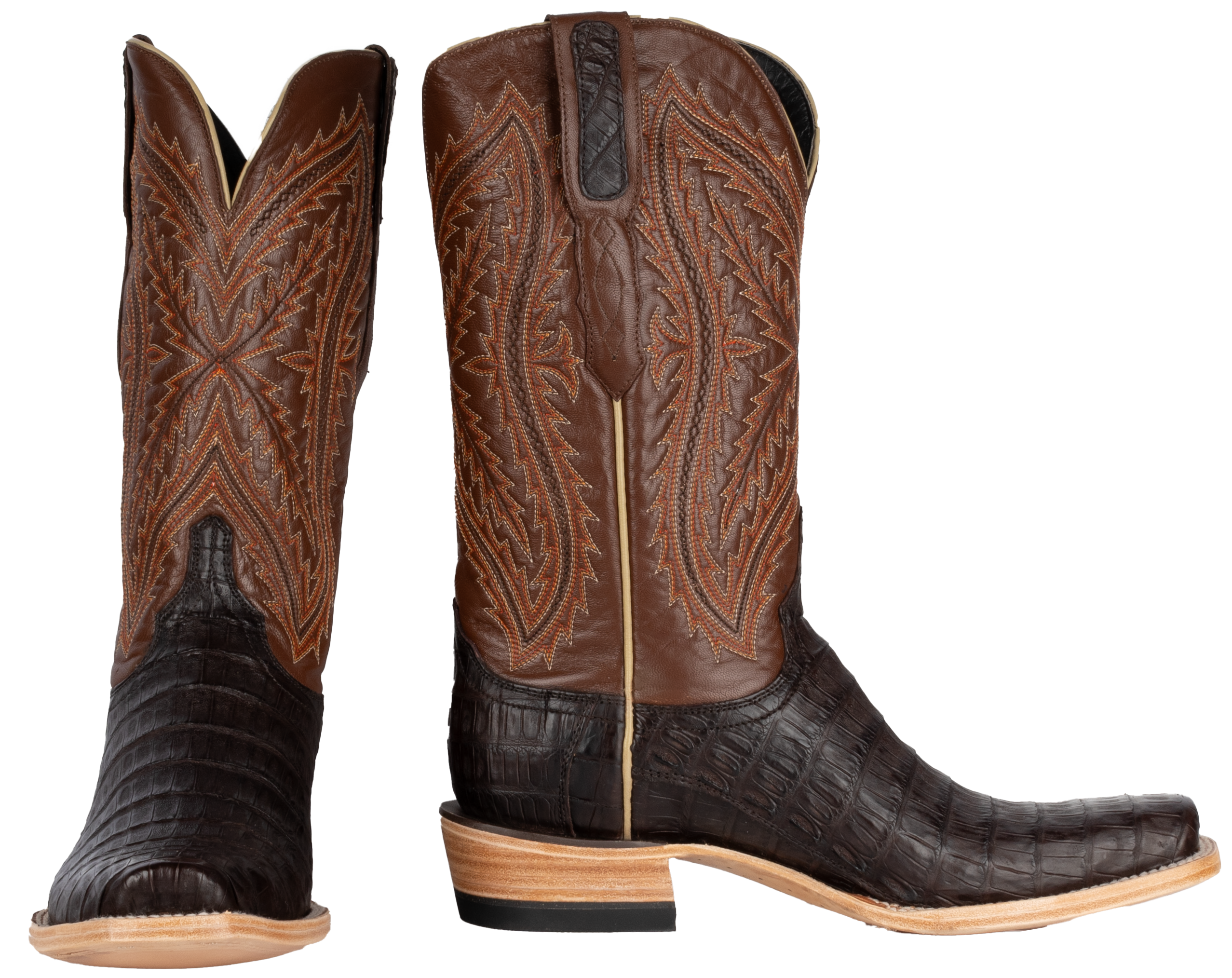 Caiman Chocolate - Cutter Toe
