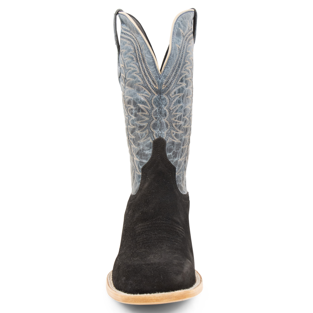 Rough Out Black - Square Toe