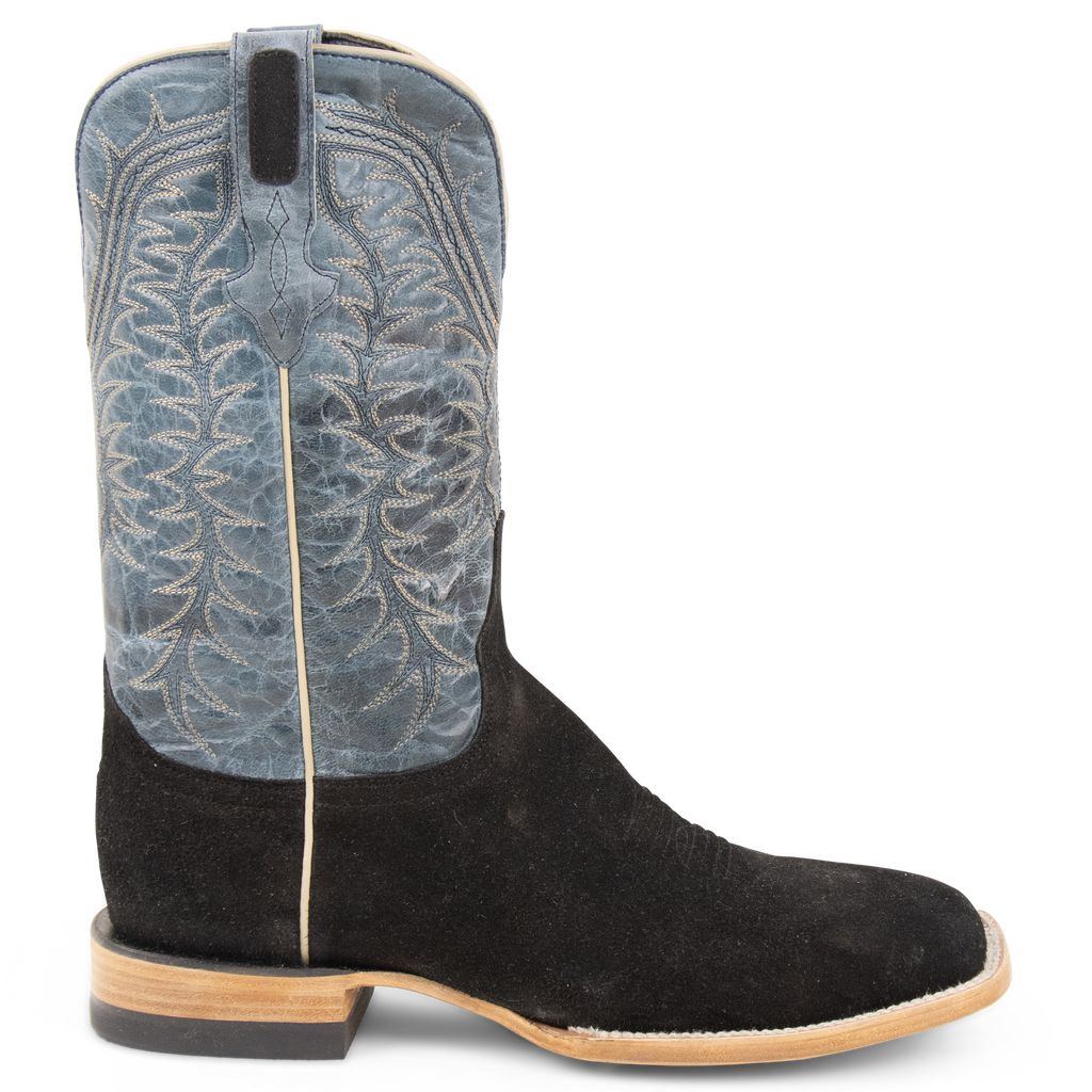 Rough Out Black - Square Toe