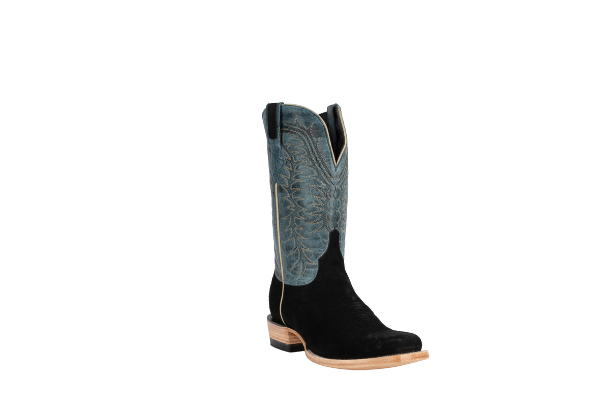 Top Hand Rough Out Cutter Toe Rough Out Black - Cutter Toe – La Ceiba Ranch