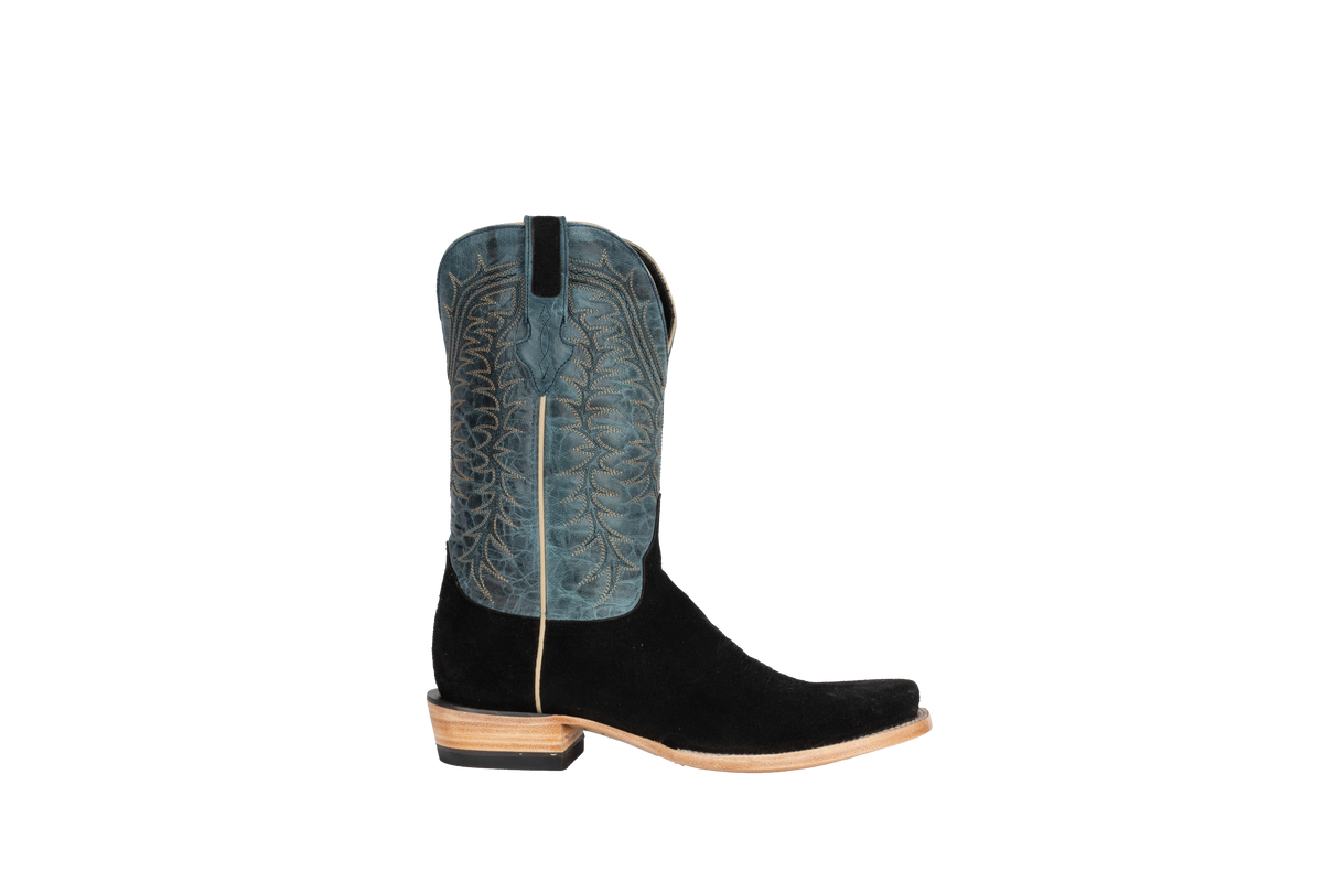 Top Hand Rough Out Cutter Toe Rough Out Black - Cutter Toe – La Ceiba Ranch